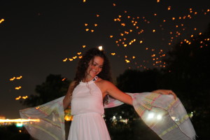 Kleines fotoshooting während dem Loi Krathong