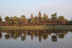 Angkor Wat bei Tageslicht