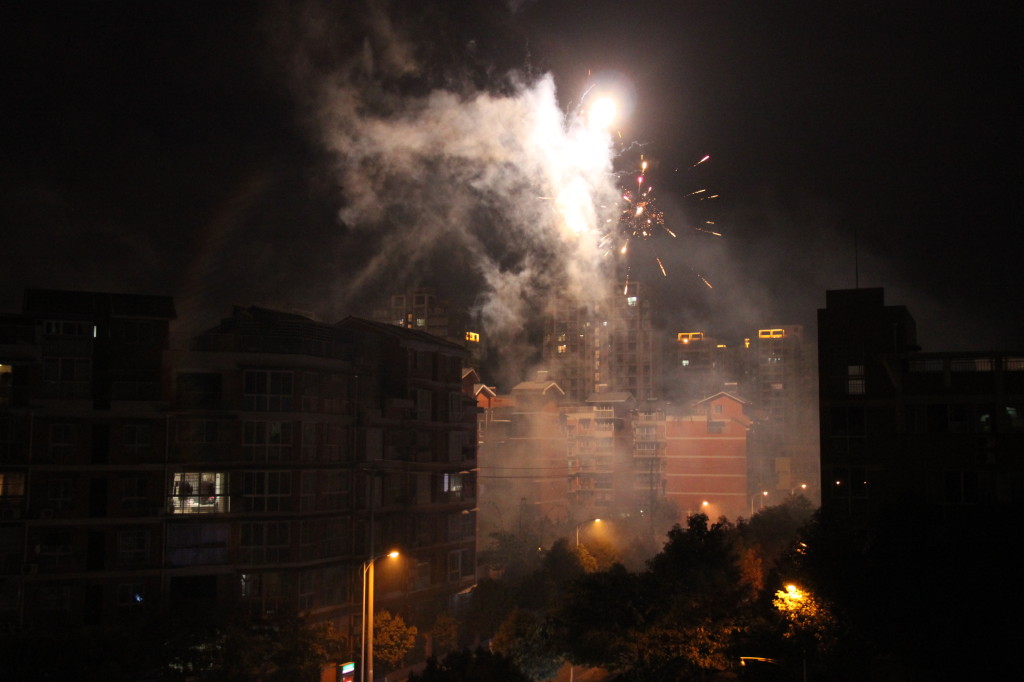 Aussicht von meinem Balkon