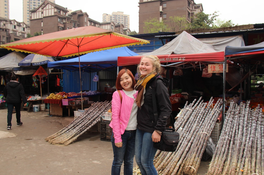 Olivia, die Deutschlehrerin