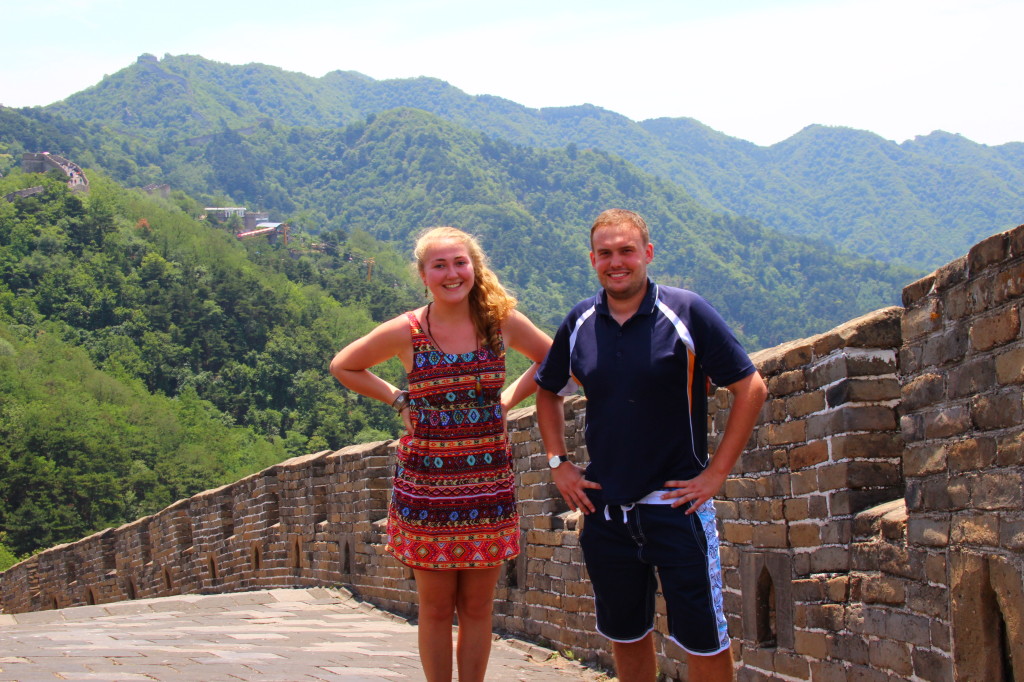 Der Deutsche (Steffen)  aus meinem Hostel, mit dem ich Heute unterwegs war