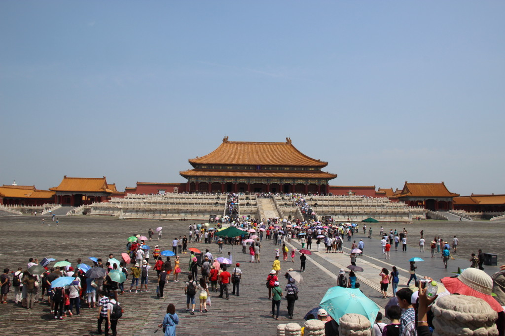 Palast der himmlischen Klarheit, hier hat frueher der Kaiser regiert