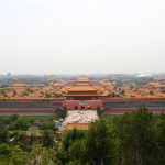 Die Verbotene Stadt vom Jingshan-Hügel aus